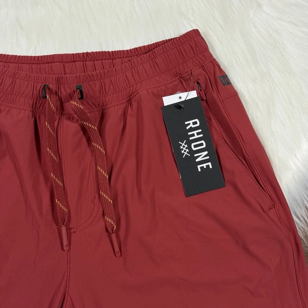 Rhone Men's Size Small Red Brick 7